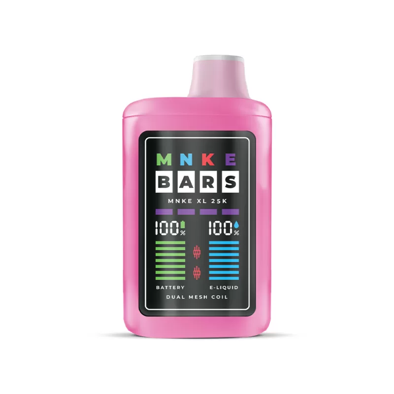 MNKE Bars XL 25K Zero Nicotine Disposable - 25,000 Puffs *** - Image 2