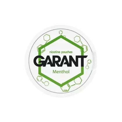 Garant Menthol Nicotine Pouches - Strength#20mg (10B437)