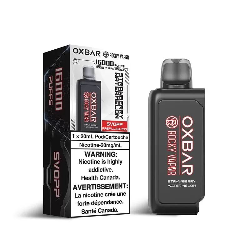 Svopp Rocky Vapor Oxbar Strawberry Watermelon Disposable Vape Pod