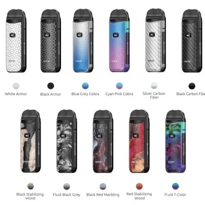 SMOK Nord 50W Pod System Kit - Regular Version-Black Red Marbling / CN-SZ