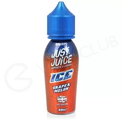 Grape & Melon Shortfill E-Liquid by Just Juice Ice 50ml