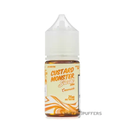 Custard Monster Swirl Edition Salt – Creamsicle 30mL - Nicotine Strength#24mg>48mg