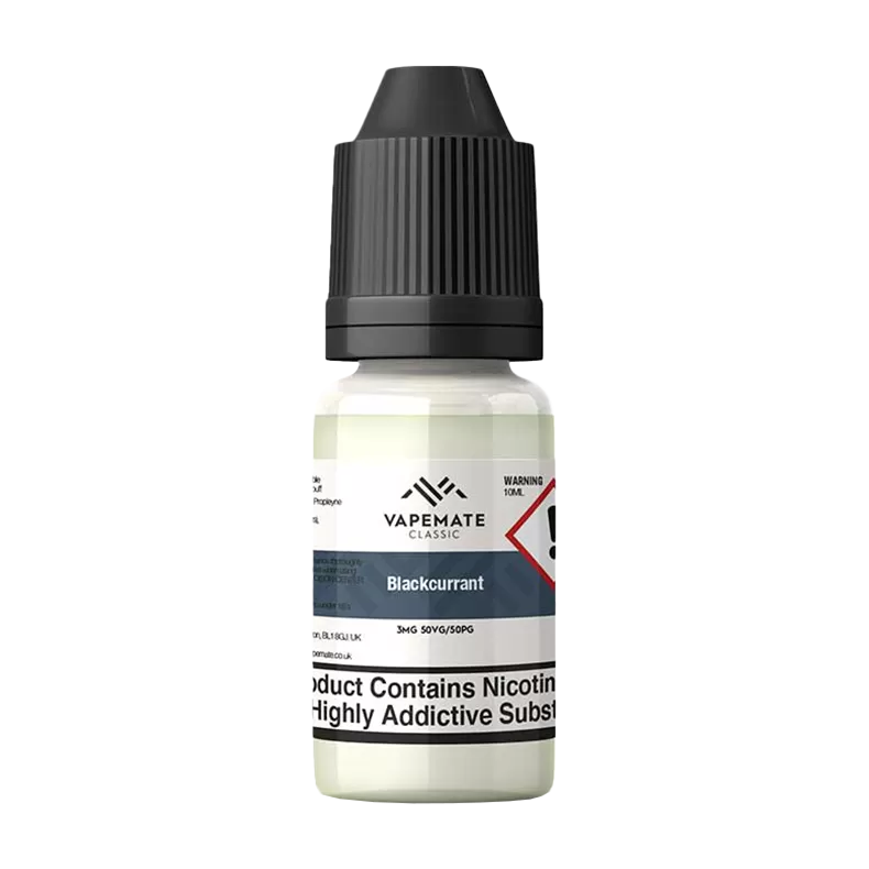 Vapemate Classic Blackcurrant 10ml - 70VG / 30PG / 6mg - Vapeshop Co
