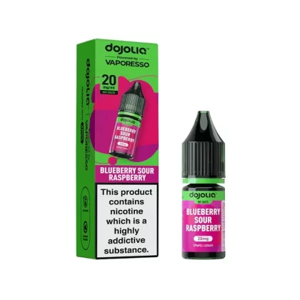 Vaporesso DojoLiq Blueberry Sour Raspberry Nic Salt - 10 Pack