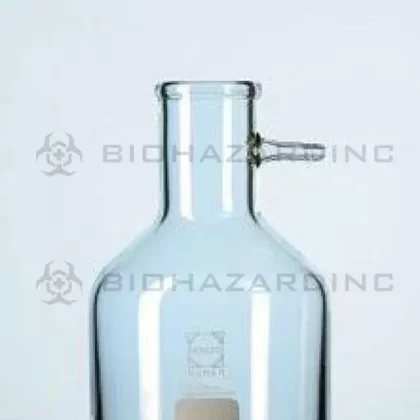 Schott DURAN® | Filtering Flask – Bottle Shape w/ Glass Hose | 15,000 mL