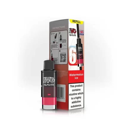 IVG Savr 3000 Watermelon Ice Prefilled Vape Pod + Refill