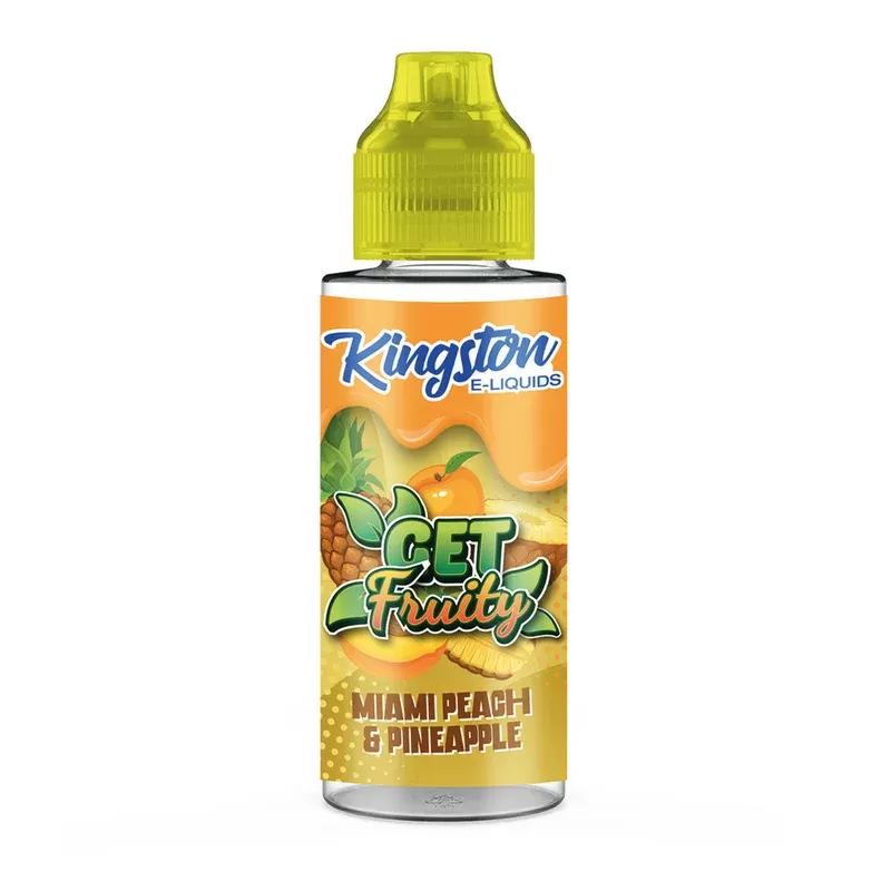 Kingston Get Fruity Miami Peach & Pineapple 100ML