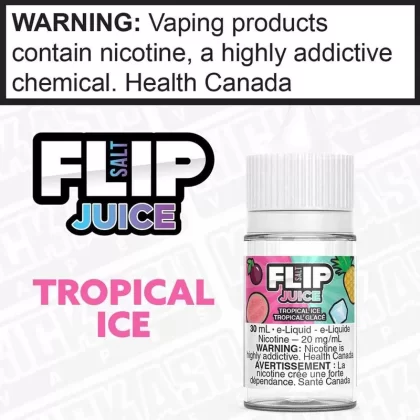 Tropical Ice by Flip Juice Salt - Strength#12 mg/mL 30mLON>20 mg/mL 30mLON