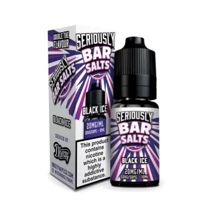 Black Ice Seriously Salty – Doozy Nic Salts e Liquid 10ml – TPD - Vapestorm Co