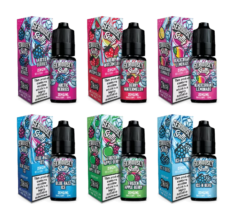 Black Ice Seriously Salty – Doozy Nic Salts e Liquid 10ml – TPD - Vapestorm Co - Image 2