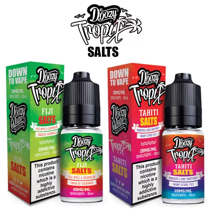 Black Ice Seriously Salty – Doozy Nic Salts e Liquid 10ml – TPD - Vapestorm Co - Image 3