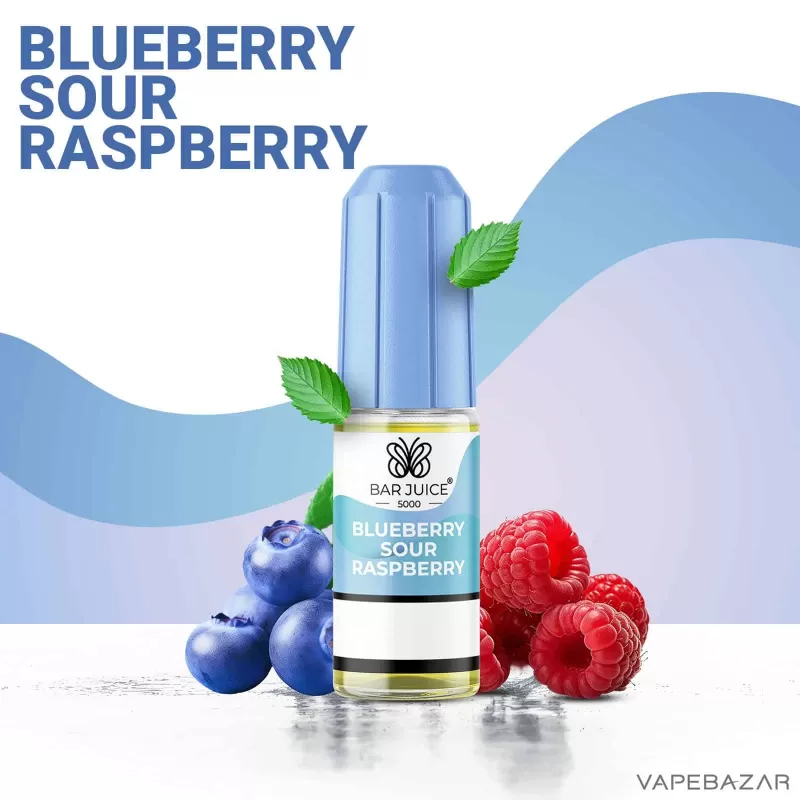 Bar Juice 5000 Nic Salt – Blueberry Sour Raspberry - Vapebazar