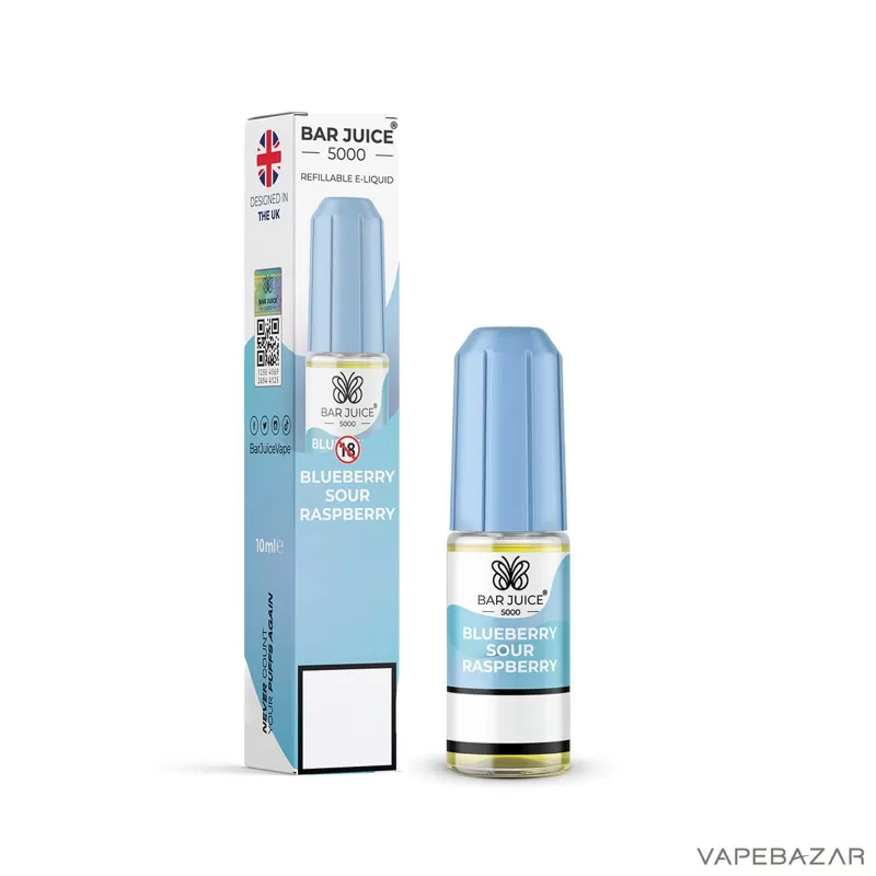 Bar Juice 5000 Nic Salt – Blueberry Sour Raspberry - Vapebazar - Image 3
