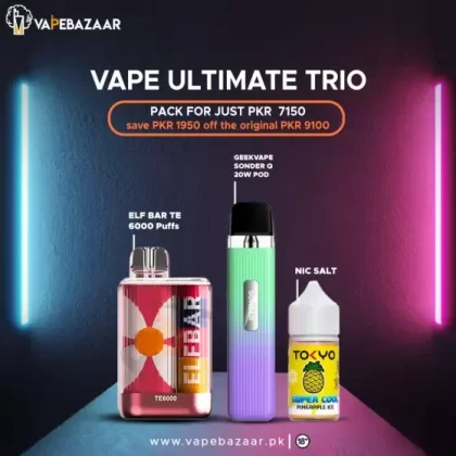 Elf Bar, Geekvape Sonder Q 20W Pod & Nic Salt for PKR 7,150! 🔥 | Limited Time ⏳