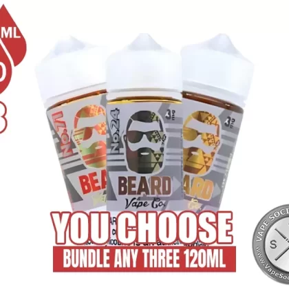 Beard Vape Co Bundle 3x120ml (360ml)