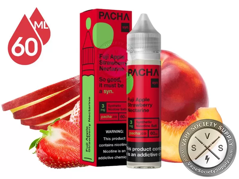 Fuji Apple Strawberry Nectarine PACHA 60ml