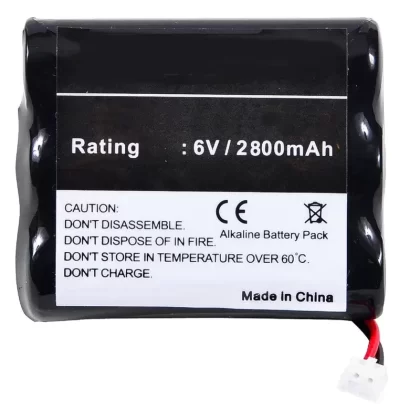 Batteries N Accessories BNA-WB-A1117 Door Lock Battery – Alkaline, 6V, 2800 mAh, Ultra High Capacity Battery – Replacement for Saflok A28310 Battery