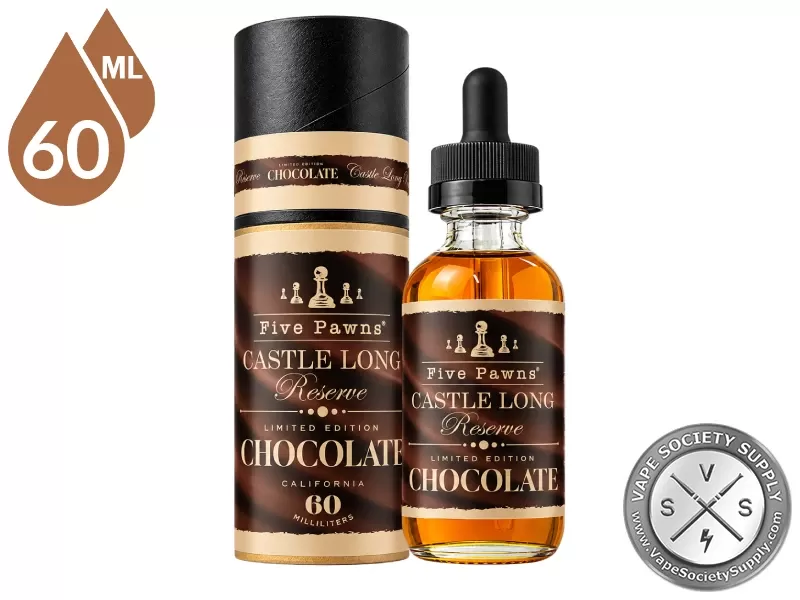 Castle Long Reserve Chocolate Five Pawns 60ml - Image 3