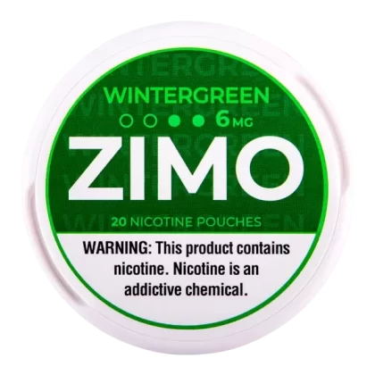 Wintergreen ZIMO Pouches - Nicotine#6mg>8mg~Size#Single>5 Pack