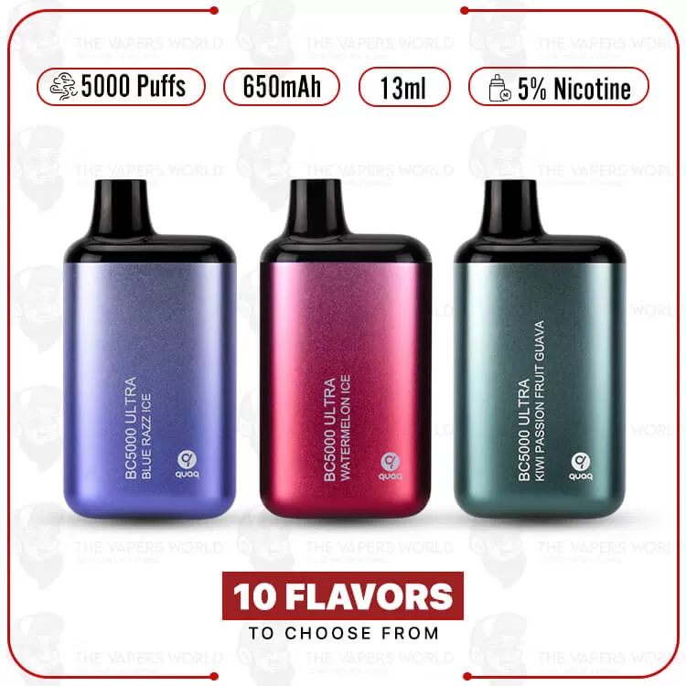 BC5000 Ultra Vape Disposable - Thevapersworld