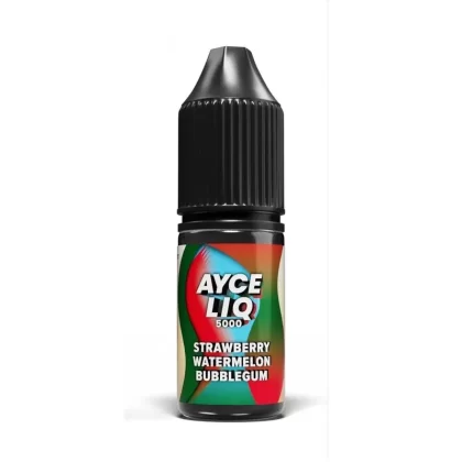 Ayce Liq 5000 Bar Salts 10ml Strawberry Watermelon Bubblegum 5mg