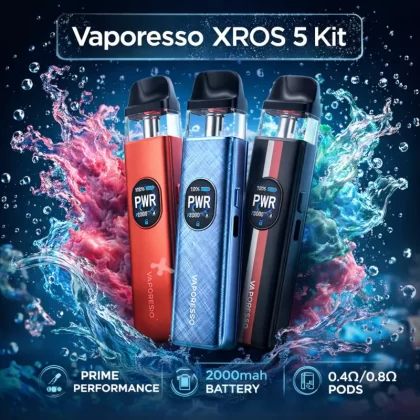 Vaporesso XROS 5 Kit - Opal White - Vapeciga