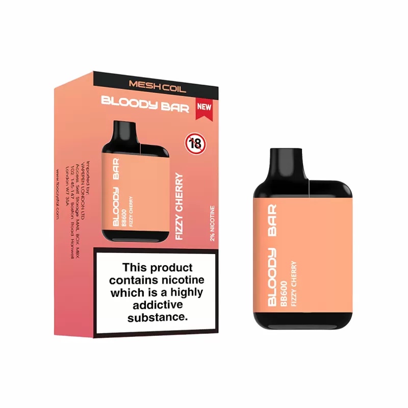 Bloody Bar BB600 Prefilled Pod Kit - Blueberry Raspberry