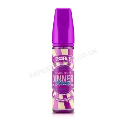 Dinner Lady Blackberry Crumble E-Liquid Shortfill - Vapestreams Co