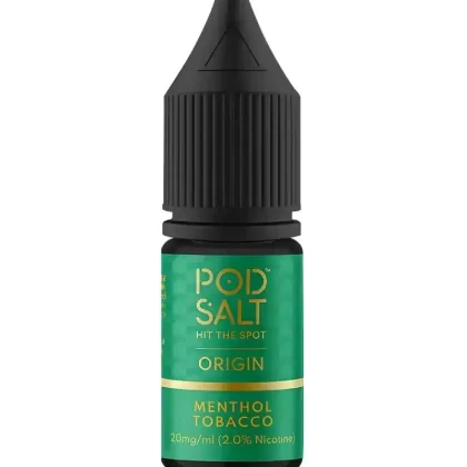 Pod Salt Origin Menthol Tobacco Nic Salt Vape Juice - Strength 10mg