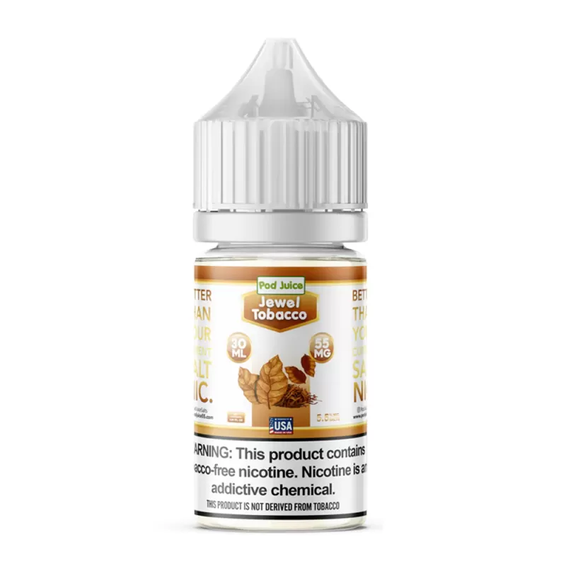 Jewel Tobacco 30ml – Pod Juice Salt - Vapebazaar Pk - Image 2