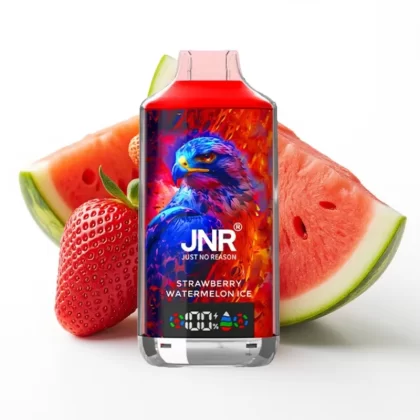 JNR Falcon X 18000 Puffs Fresa Sandía Hielo 24ml 750mAh Dual Mesh