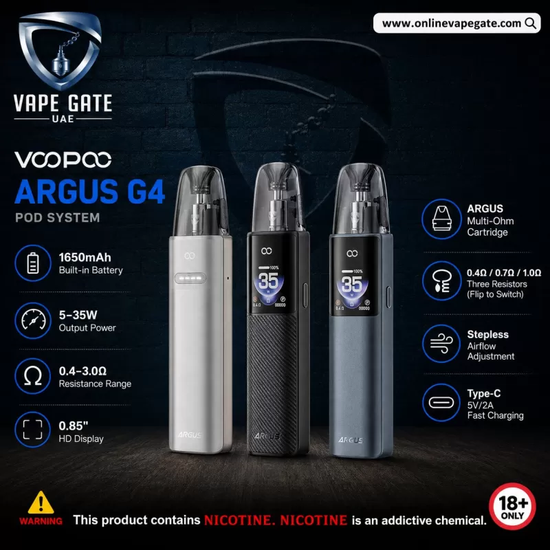 Argus G4 35W Pod System Kit 1650mAh - Gray