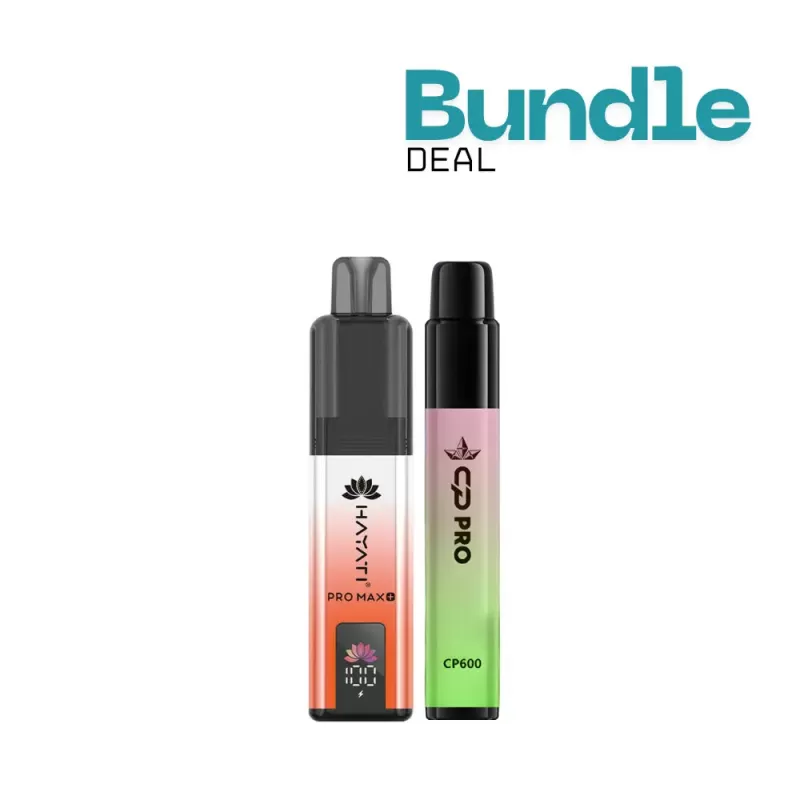 Hayati Pro Max Plus 6000 + CP Pro Cp600 Bundle - Spearmint / Blueberry Hubba