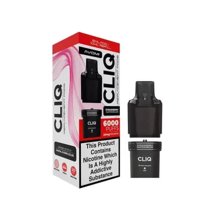 Avomi CLIQ Prefilled Vape Pod + Refill – Strawberry Watermelon