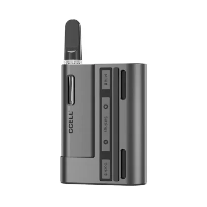 CCELL Fino 510 Detachable Dock Battery (Cartridge Not Included) - Cocoa Moon Gray, Obsidian Platinum