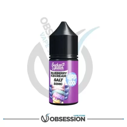 Sucker Punch Blueberry Ice Cream Super Cool Salt 30ml