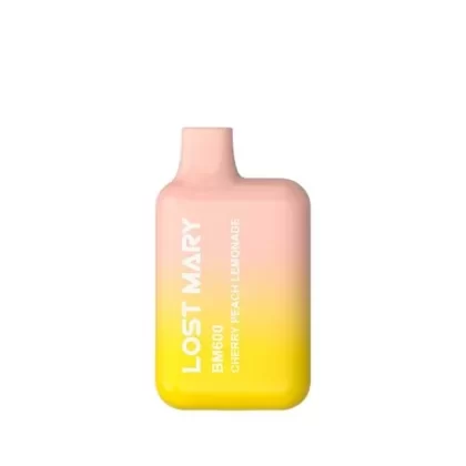 Lost Mary Cherry Peach Lemonade BM600 Disposable Vape – Fruity Refreshment in Every Puff