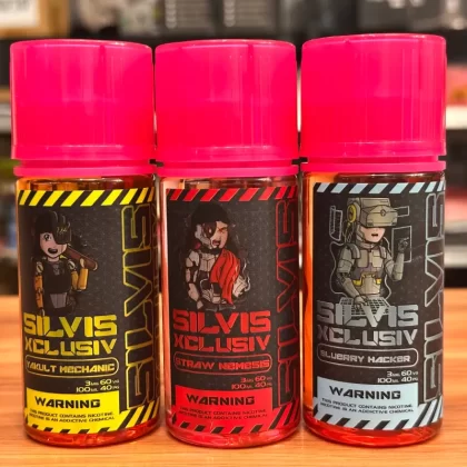 Silvis Xclusiv 100ml 3mg 60/40 - Yakult Mechanic