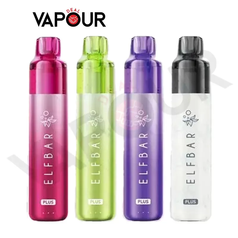 Elf Bar Plus 12 Prefilled Pod Kit - Watermelon - Vapourdeal Co