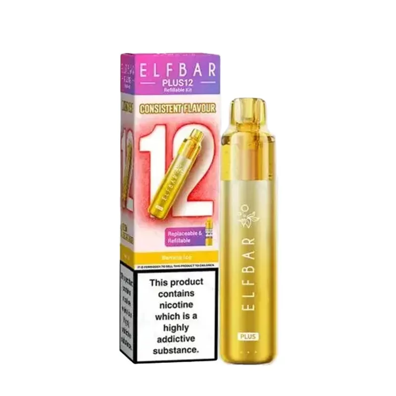 Elf Bar Plus 12 Prefilled Pod Kit - Watermelon - Vapourdeal Co - Image 2