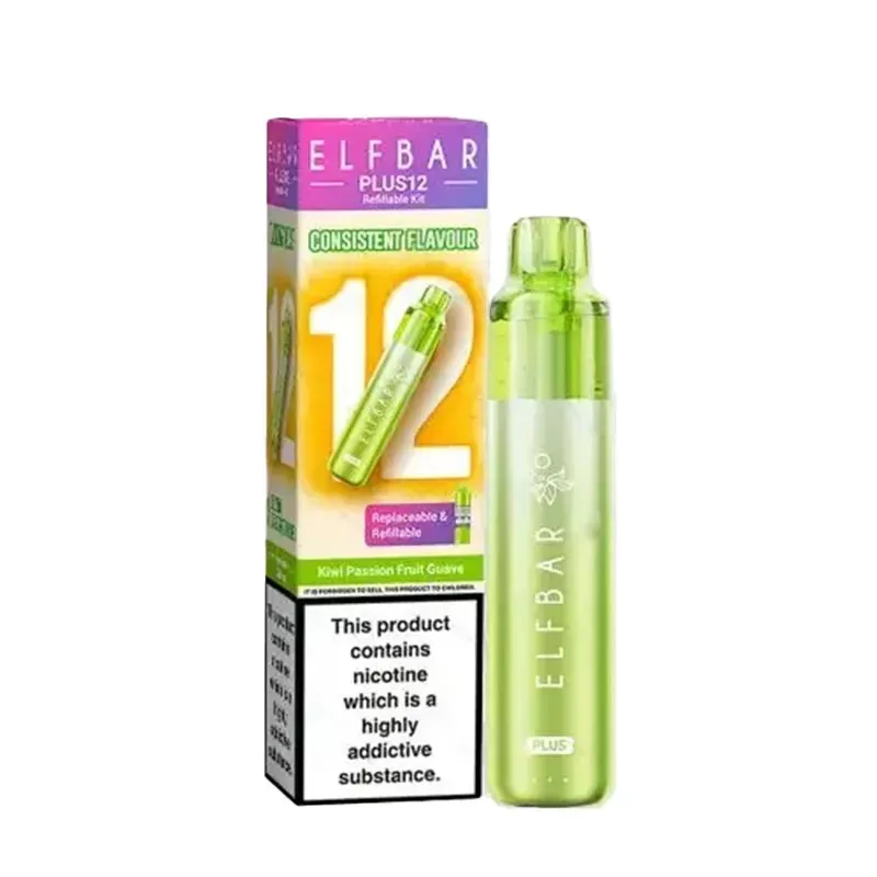 Elf Bar Plus 12 Prefilled Pod Kit - Watermelon - Vapourdeal Co - Image 3