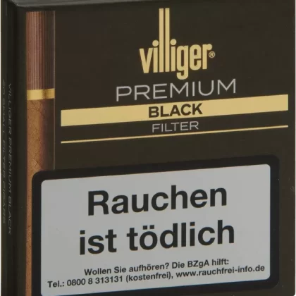 Villiger Premium Black Filter 20 Stück - Pack, Stange; Vape Product