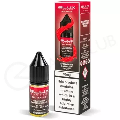 Strawberry Raspberry Cherry Nic Salt E-Liquid by Elux Legend - Ecigpremium