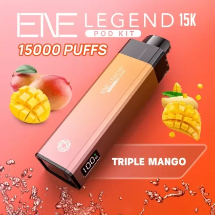 Triple Mango Elux Legend 15K Puff Prefilled Pod Kit – £6.89