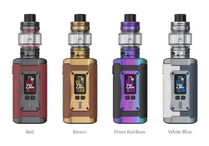 Smok Morph 2 Vape Kit - Colour#Prism Rainbow>Carbon Fibre>Black