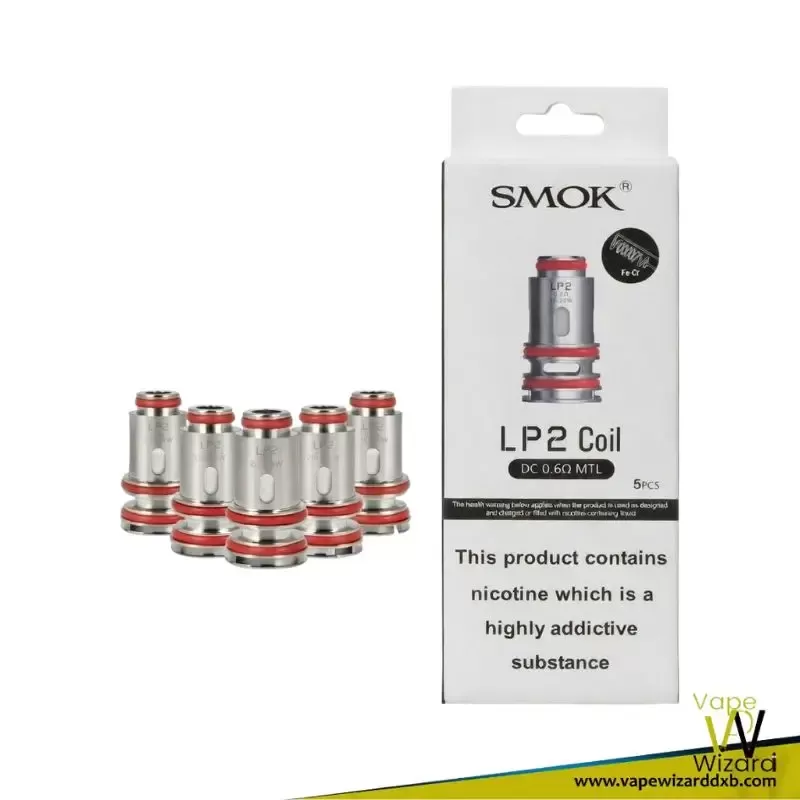 SMOK RPM 4 Coils LP2 Replacement Coils of DC 0.6Ω & MESHED 0.23Ω Pod Coils