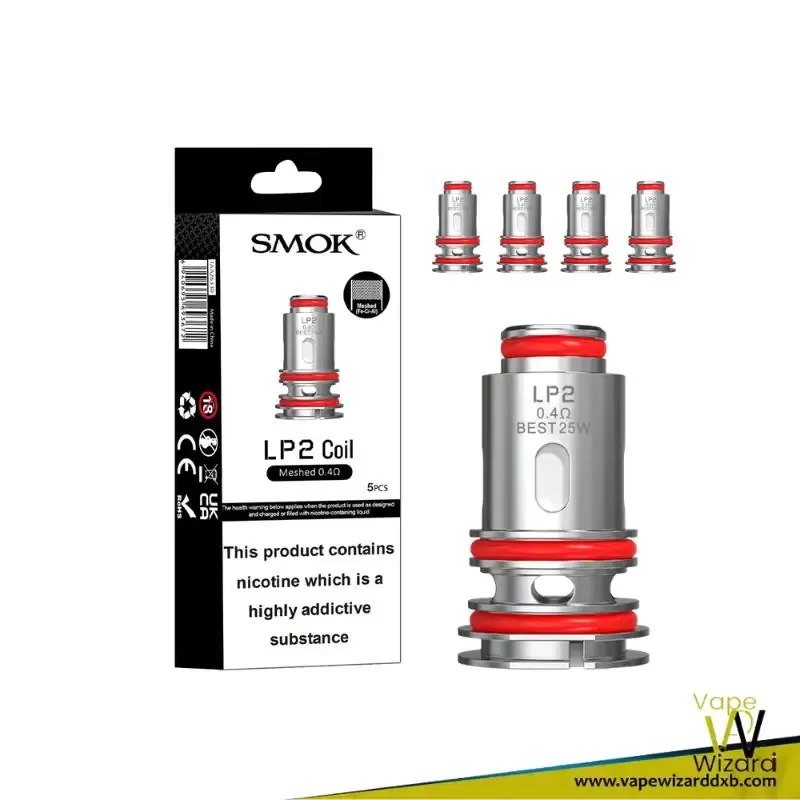 SMOK RPM 4 Coils LP2 Replacement Coils of DC 0.6Ω & MESHED 0.23Ω Pod Coils - Image 2