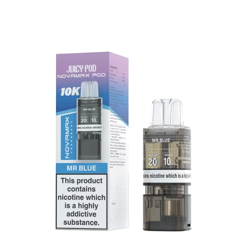 Juicy Pod Novamax 10K Prefilled Replacement Pods - Vape Co - Image 3