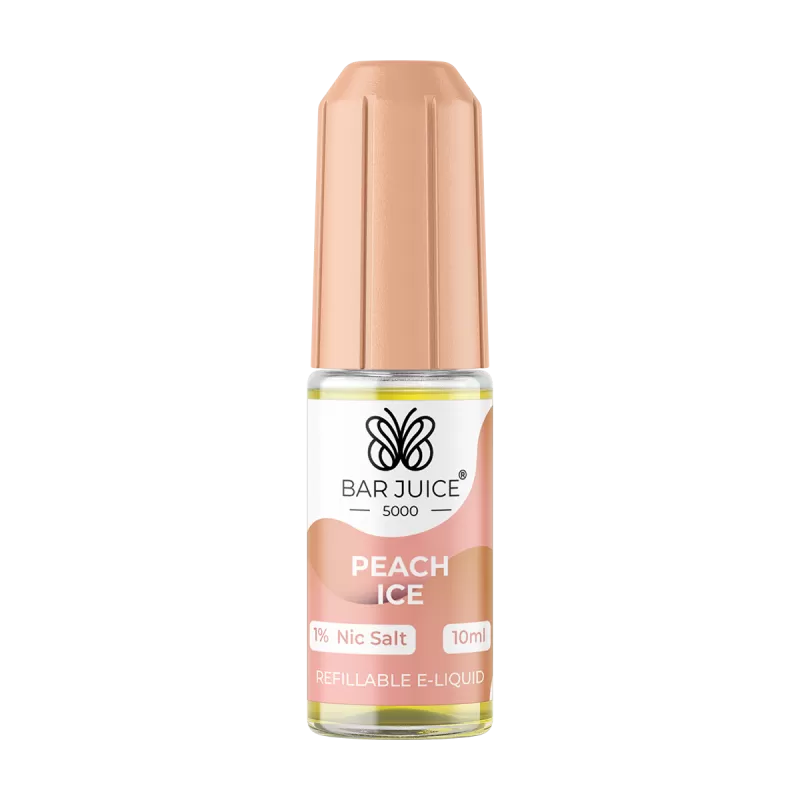 Peach Ice Nic Salt by Bar Juice 5000 - 10mg - Vape Product