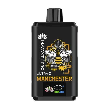 Hayati Pro Ultra Plus 25000 Manchester Souvenir Edition - Blue Sour Raspberry - Ecigwizard